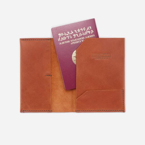 Addis Leather Passport Holder